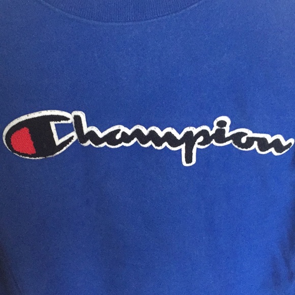 Champion Reverse Weave Small Crewneck Retro Script - Picture 3 of 7